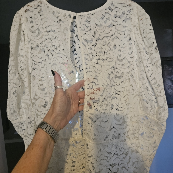 NWT H&M Open back ivory top. - Picture 3 of 3